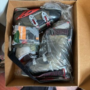 HEAD SKIBOOT EDGE+ 11 SH3, TRS ANTH - RED MP 27.0, Size 27-27.5cm/10.63-11in